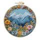 Mountain Style Diy Embroidery Handmade Cloth Art Material Kit Sets Creative Handmade