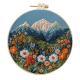 Mountain Style Diy Embroidery Handmade Cloth Art Material Kit Sets Creative Handmade