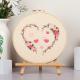 Diy Embroidery Kit Heart-to-heart Love Valentines Day Handmade Embroidery Material Package