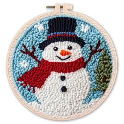 New Handmade Diy Poke Embroidery Material Package Cross