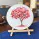 New English Beginner Embroidery Kit Tree Hanging Painting