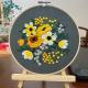 Handmade Diy Hanging Painting Three-dimensional Flower Sewing Kit