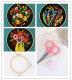 Handmade Diy Hanging Painting Three-dimensional Flower Sewing Kit