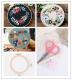 Handmade Diy Hanging Painting Three-dimensional Flower Sewing Kit