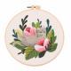 Cat Embroidery Pattern Diy Material Package Kit