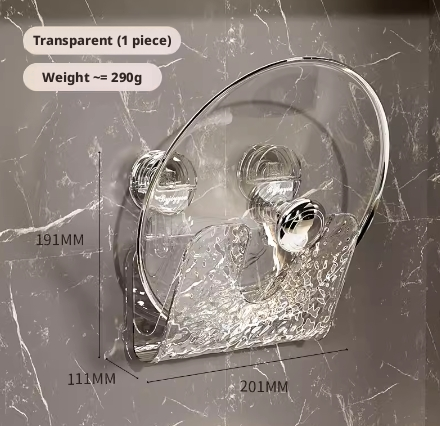 Corrugated pot lid holder-transparent color - Option1