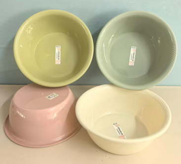 Anti-slip edge washbasin-random color-diameter 33* height 12cm-PP-1 piece - Option1