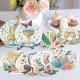 Diamond Art Drawing Coaster With Bracket, DIY Beautiful Pattern Diamond Art Coaster, Suitable For Adults And Beginners Diamond Drawing Kit, Diamond Kit Craft Supplies, Exquisite Gifts For Friends