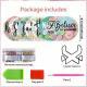 DIY Coasters With Diamond Painting Letter Patterns And Brackets, Suitable For Adult Beginners With Diamond Painting Sets, Handmade Materials For Diamond Art, And Exquisite Gifts For Friends