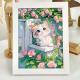 Childrens Handmade Diy Diamond Stickers Cartoon Animal Panda