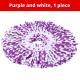 Rotating mop replacement cloth head-blue and white 115g packed individually - Option1