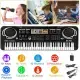 61 Keys Digital Music Electronic Keyboard Electric Piano Musical Instrument Kids Learning Keyboard