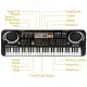 61 Keys Digital Music Electronic Keyboard Electric Piano Musical Instrument Kids Learning Keyboard