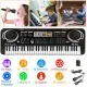 61 Keys Digital Music Electronic Keyboard Electric Piano Musical Instrument Kids Learning Keyboard