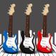 Playing Electric Guitar Toy Male 4-string Beginner Musical Instrument