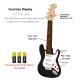 Playing Electric Guitar Toy Male 4-string Beginner Musical Instrument