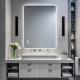 Rectangular Backlit Mirror Bathroom 30 X40