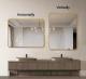 Gold 30  X36  Rectangular Bathroom Wall Mirror