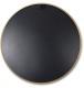 Gold 20 Inch Metal Round Bathroom Mirror
