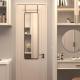 Black 47 X 14IN Door Mirror