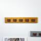 Household Wooden Wall-mounted Eyewear Holder