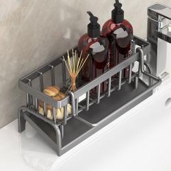 Multi-Functional Sponge And Dish Soap Storage Rack