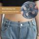 Nail-free Elastic Waistband With Adjustable Metal Buckle