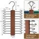 Thickened Solid Wood Non-Slip Underwear Hangers