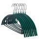 Household Solid-Colored Portable Plastisol-Coated Semi-Circular Hangers With Hooks