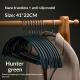 Household Solid-Colored Portable Plastisol-Coated Semi-Circular Hangers With Hooks