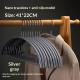 Household Solid-Colored Portable Plastisol-Coated Semi-Circular Hangers With Hooks