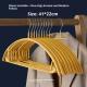 Household Solid-Colored Portable Plastisol-Coated Semi-Circular Hangers With Hooks