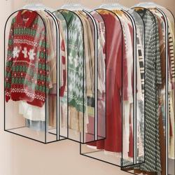 Transparent PE Multi-piece Clothes Three-dimensional Clothes Dustproof Bag