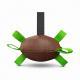 Interactive Chase Ribbon Pulling Rugby Dog Toy