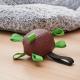 Interactive Chase Ribbon Pulling Rugby Dog Toy
