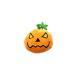 Pumpkin Ghost Face Shape Halloween Cat Toy Bite-resistant Molar Relieving Stuffy Pet