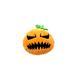Pumpkin Ghost Face Shape Halloween Cat Toy Bite-resistant Molar Relieving Stuffy Pet