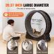 Cat Exercise Wheel 43.3 Large Cat Treadmill Wheel For Indoor Cats Black