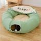 Cats Nest Tunnel Toy Removable And Washable Folding Bed
