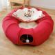 Cats Nest Tunnel Toy Removable And Washable Folding Bed
