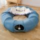 Cats Nest Tunnel Toy Removable And Washable Folding Bed