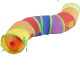 Rainbow S-shaped Cat Tunnel Self-hey Educational Cat Toy Collapsible Cat Tunnel