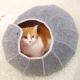Plush Cat Tunnel Toy