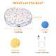 1Pc Cat Toys Ball Fast Rolling In Pouch Rechargeable Motion Activated Interactive Cat Toys For Indoor Cats Hide And Seek Mouse Catching Game