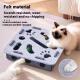Cat Toy Self-Hi Relieving Stuffy Artifact Hole Felt Box