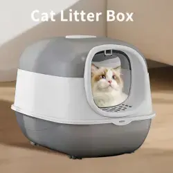 Cat Litter Box With Lid