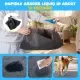 150 Pack Charcoal Dog Pee Pads 24"x24", 6-Layer Ultra Absorbent Pet Training Pads With Odor Control