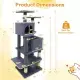 57" Multi-Level Cat Tree For Multi-Cat Households, 2 Condos & Hammock With Sisal Scratching Posts-Gray