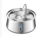 4L Water Drop Large Capacity Pet Stainless Steel Water Dispenser