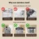 Cat Water Fountain Stainless Steel Constant Temperature Heating Cycle
